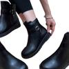 Mom Shoes, Cotton Shoes with Fleece, Anti-slip and Warm Shoes, Women's Shoes, Leather Shoes, Ankle Boots
