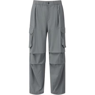 Logo Letter Mid Waist Loose Straight Work Pants Men Pants C30093