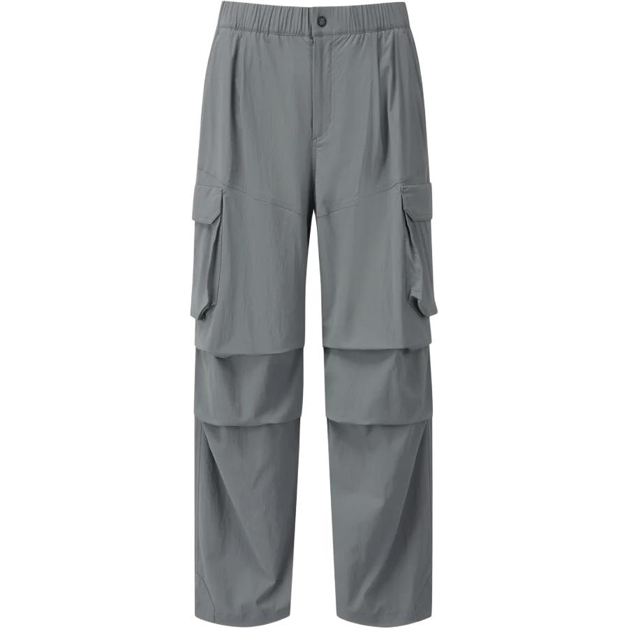 Salomon Logo Letter Mid Waist Loose Straight Work Pants Men pants C30093