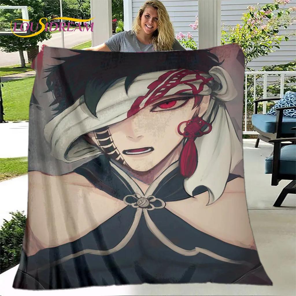 Záznam Ragnarok anime kreslená měkká plyšová přikrývka, flanelová přikrývka přikrývka do obývacího pokoje Ložnice Pohovka Pohovka Piknikový kryt