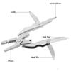 Stainless Steel Outdoor Portable Multi Tool Pliers Key Chain Screwdriver Tools Mini Foldable Pliers Camping Tool ZH