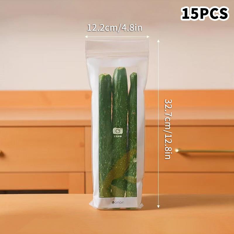 Fruits Vegetables Fresh-Keep Bags Reusable Refrigerator Storage Bags Thickened Leakproof Containers Kitchen Sealed Packaging Bag