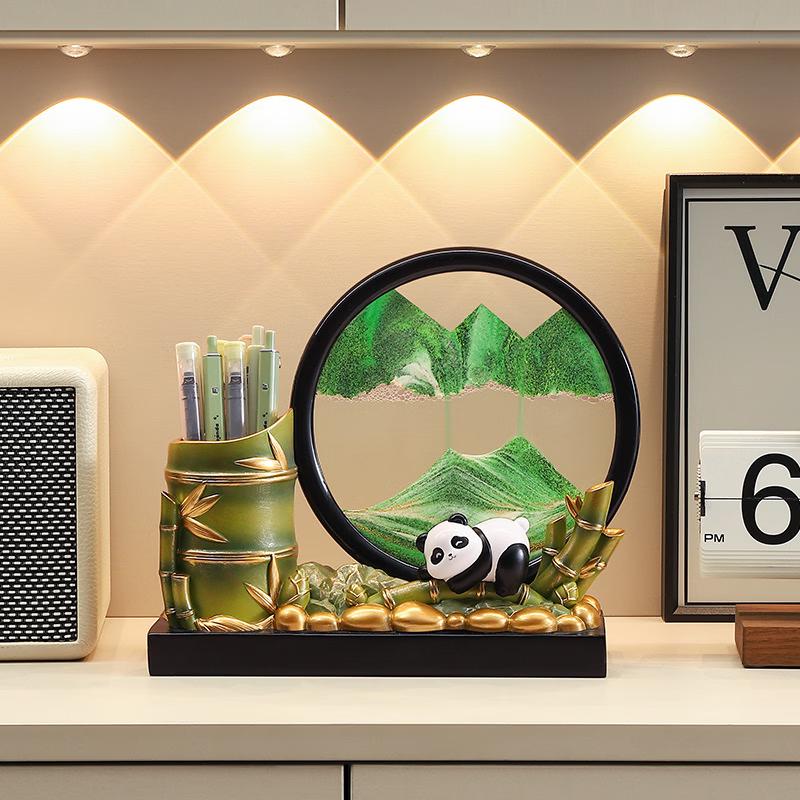 

Minimalist Relaxing Sand Flow Desk Ornament