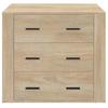 vidaXL Sideboard Sonoma-Eiche 80x33x70 cm Holzwerkstoff