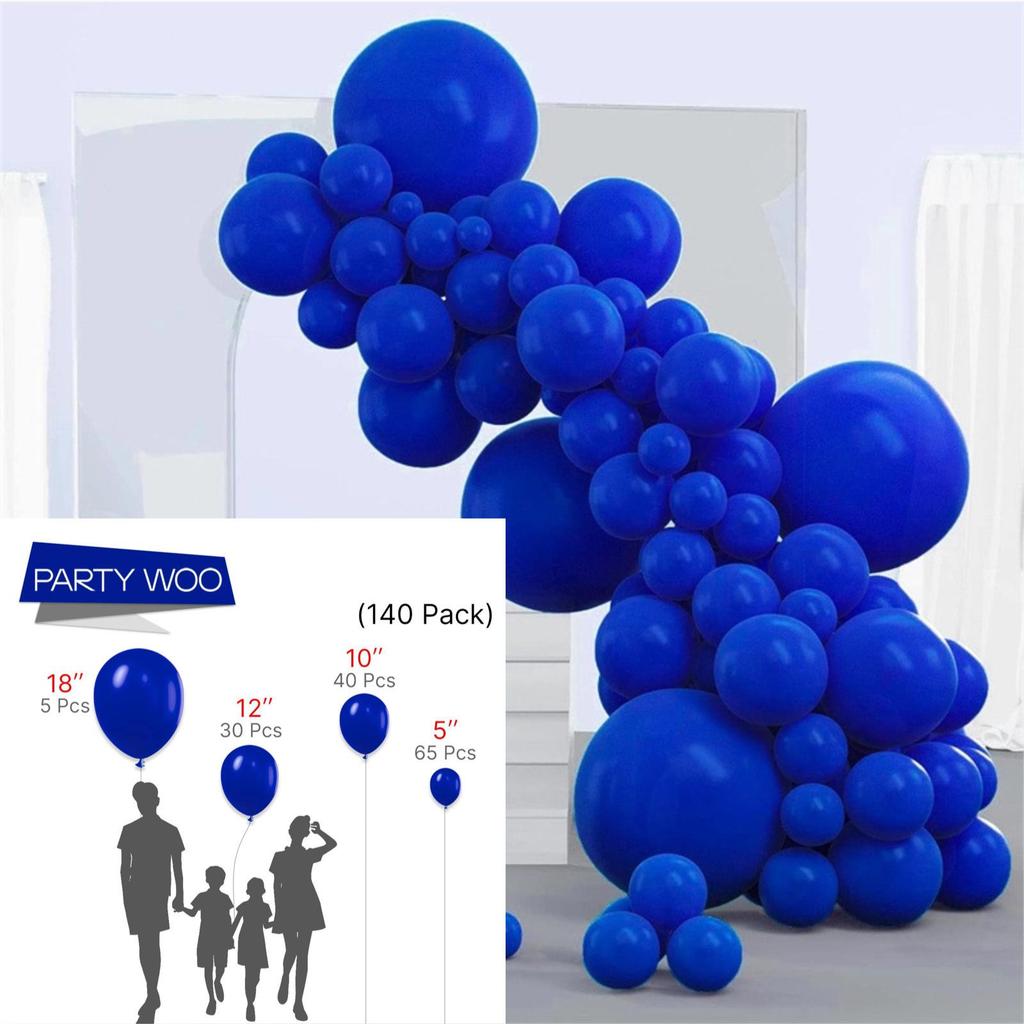 Conjunto de Balões Macarons Matte e Metálicos para Decorações de Festa de Aniversário Multicena