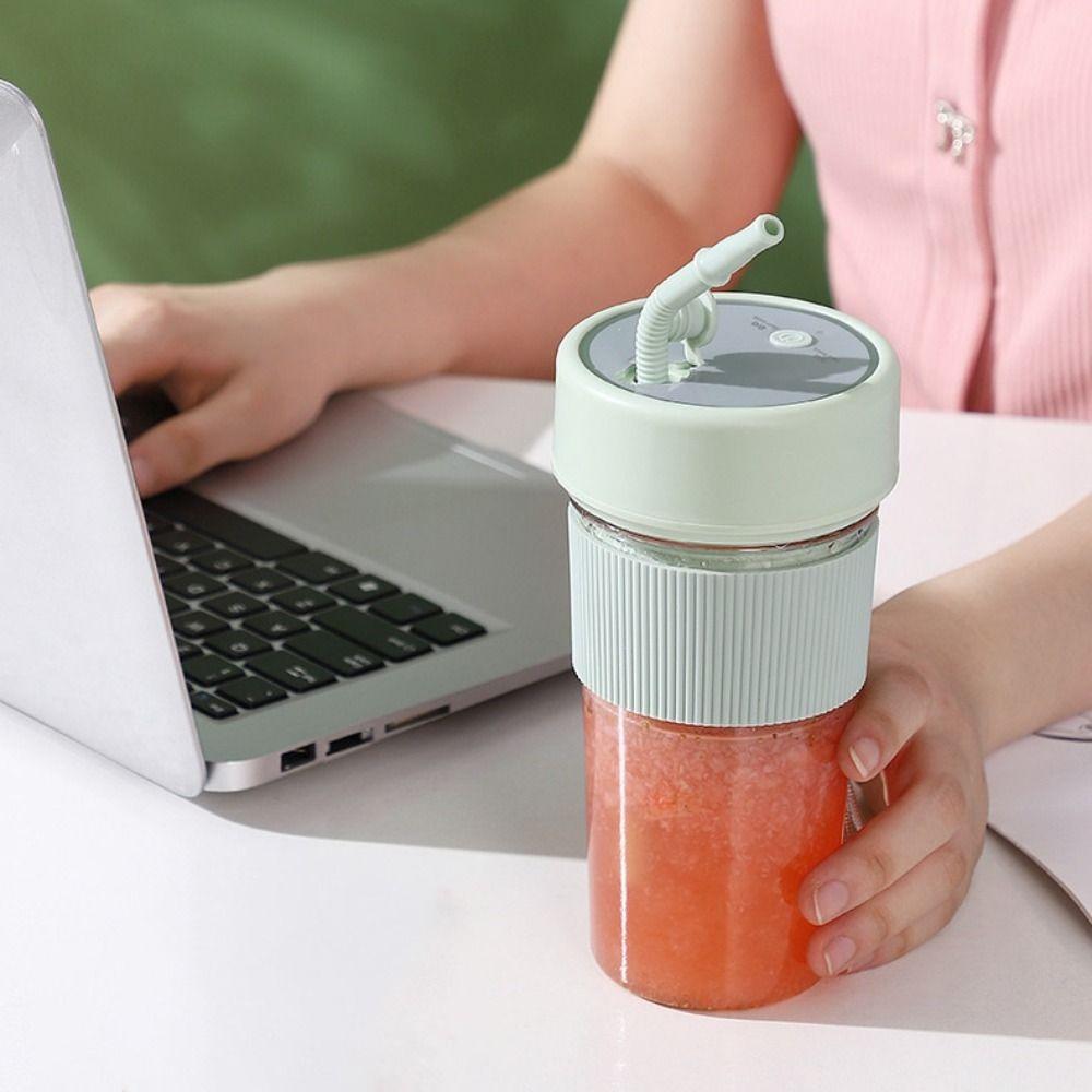 Wireless Juice Mixer Cup 350 ML Juice Extractor Cup Kitchen Gadgets Electric Fruit Juicer Cup  Home