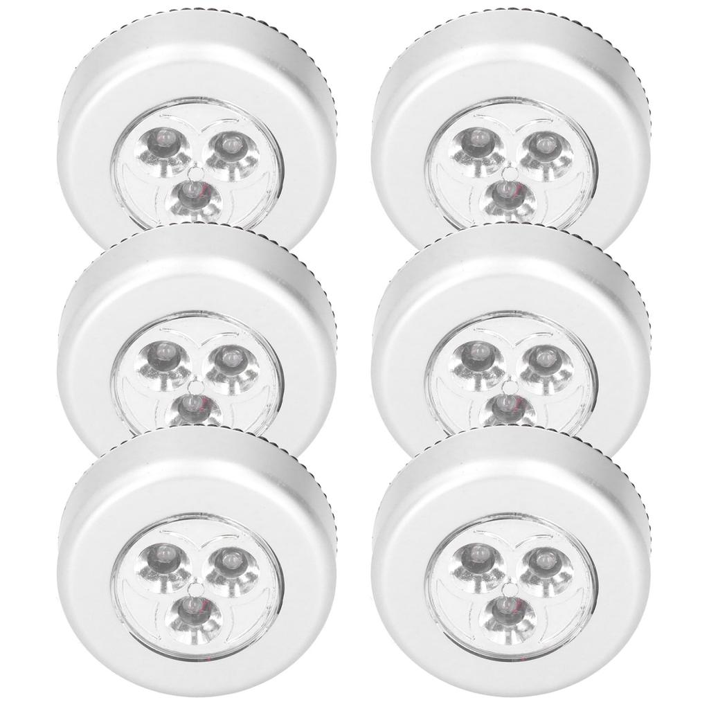 6PCS Cabinet Door Touch Control Light LED Hydraulic Hinge Closet Lights for Indoor Outdoor Furniture
