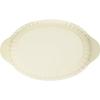 Banko-yaki Oven-Compatible Color Line Oval Gratin Dish Green Tableware Ceramic Microwave Safe Made Japan 12476
