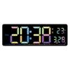 Colorful Multifunctional Wall Clock with Large Screen