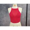 Women S Sexy Mesh Hollow Thin Strap Cross Soft Breathable Crop Tank Bra