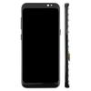 Pro Samsung Galaxy S8 SM-G950F 5,7palcový TFT LCD displej s dotykovým sklem, kompletní sestava s rámečkem
