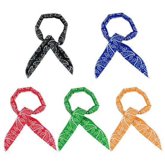Letní chladivý nákrčník s potiskem Ledový ručník Rychle chladící šátek na hlavu Bandana Udržující chlad Čelenka pro posilovnu Golf Jóga