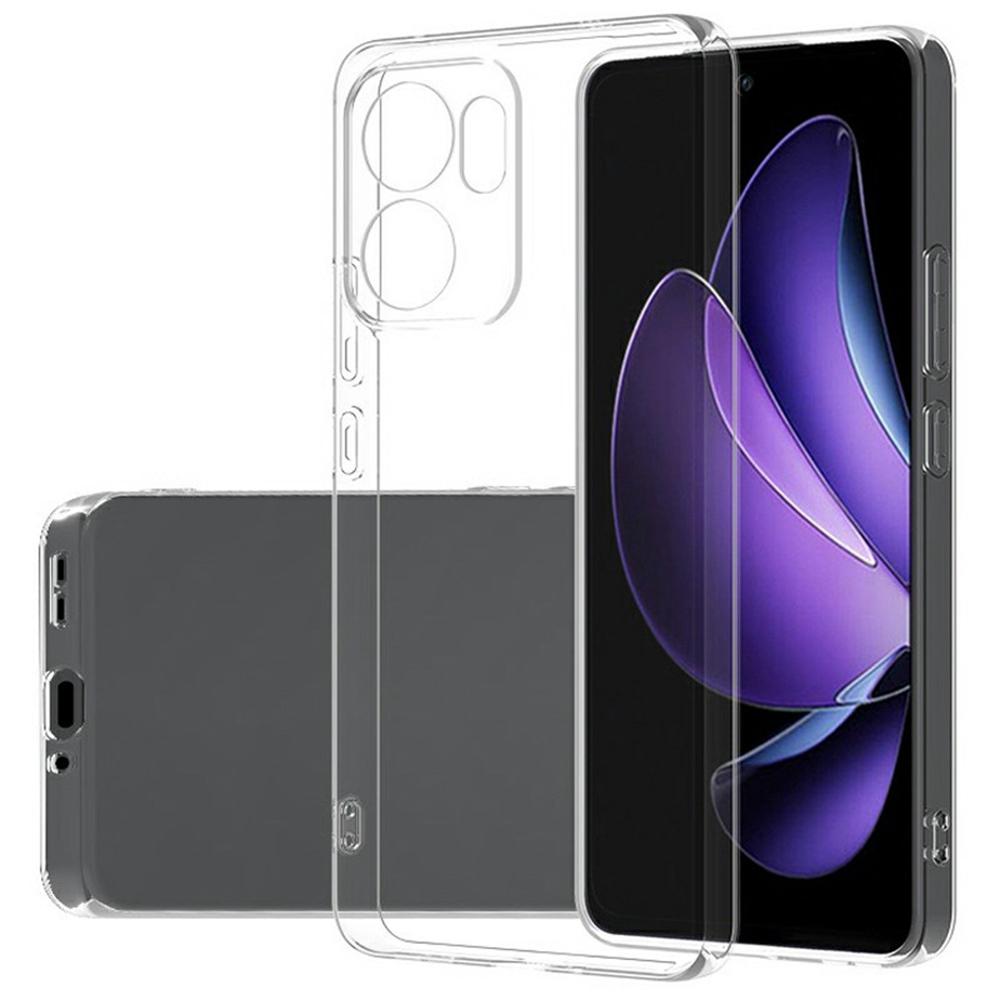 

For Oppo Reno13 F 5G Clear Phone Case Ultra-Thin Flexible TPU Back Cover A