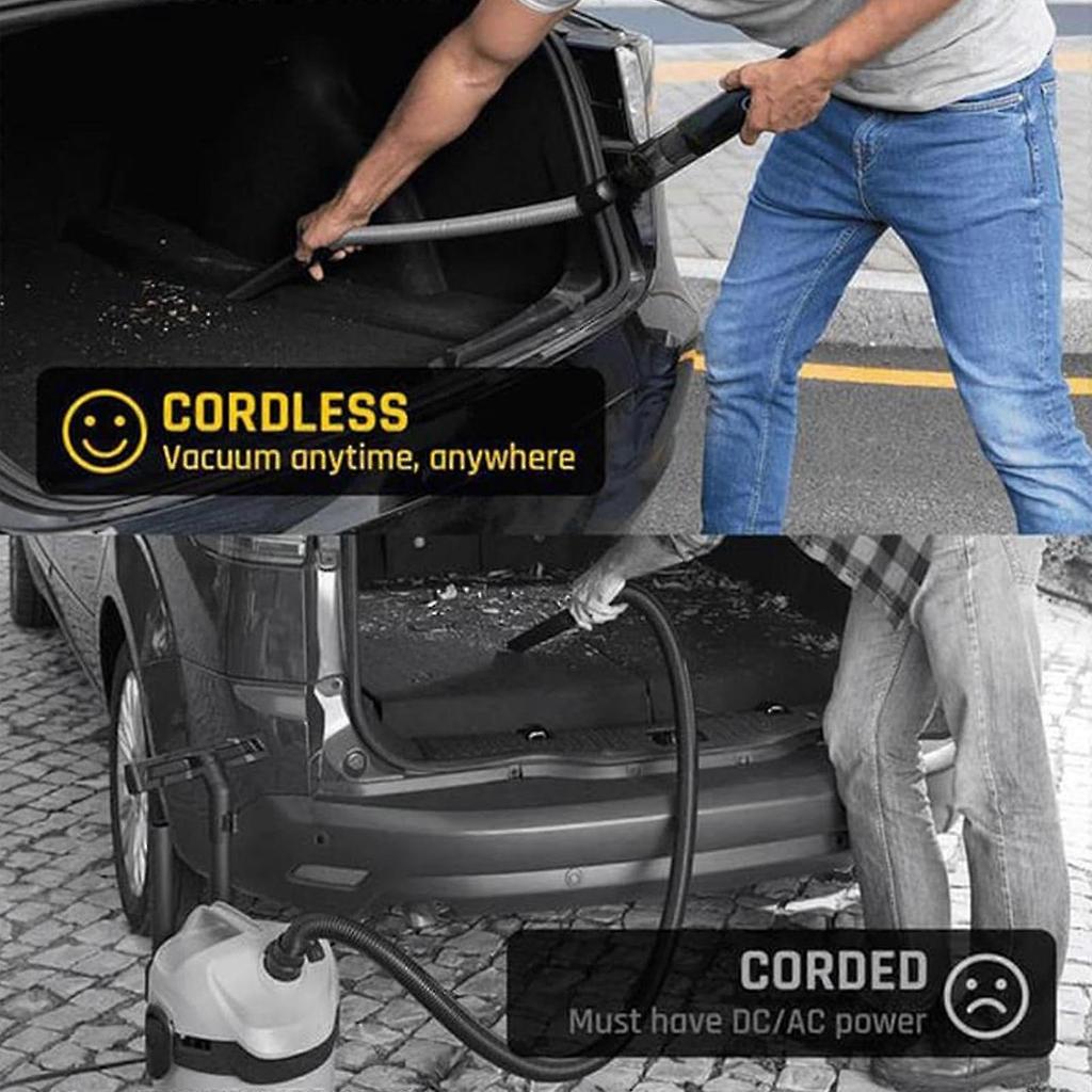 Slim V8 Mate Cordless Car Vacuum High Power 12000Pa/30AW, Handheld Vacuum Cordless Portable Vacuum for Car
