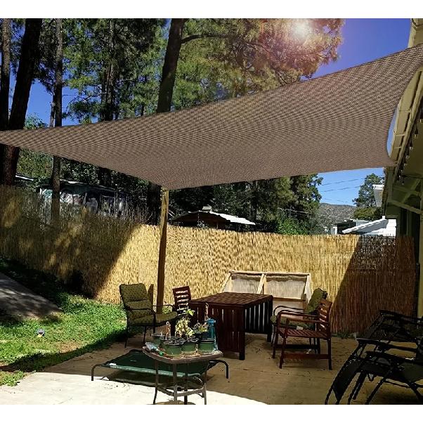 Backyard Shade Net - Ultra Dense, Durable & Multiple Sizes, Shade Net/Privacy Fence/Plant Shade Cloth, Suitable for Patios, Gree
