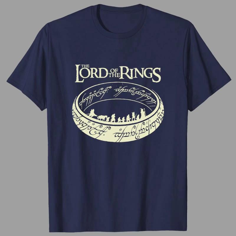 Rings Cartoon Pure Cotton Printed Summer New Fashion Trend Tshirt for Unisex and Women New Loose Casual Tshirt