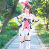 [Milky Time] Kizuna AI Cosplay Halloween VTuber Initial Costume with Wig (L)