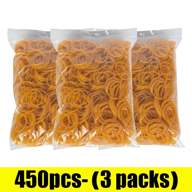 40mm High Quality Rubber Rings Yellow Rubber Bands Strong Elastic Band Stationery Holder Loops Storager Home School Office Tools