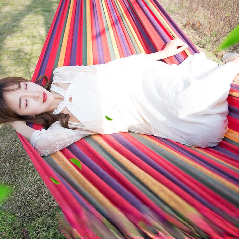 UOSU Outdoor Leisure Canvas Hammock