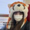 Plush Eared Beanie Hat With Moving Ears For Winter Warmth And Windproof Comfort