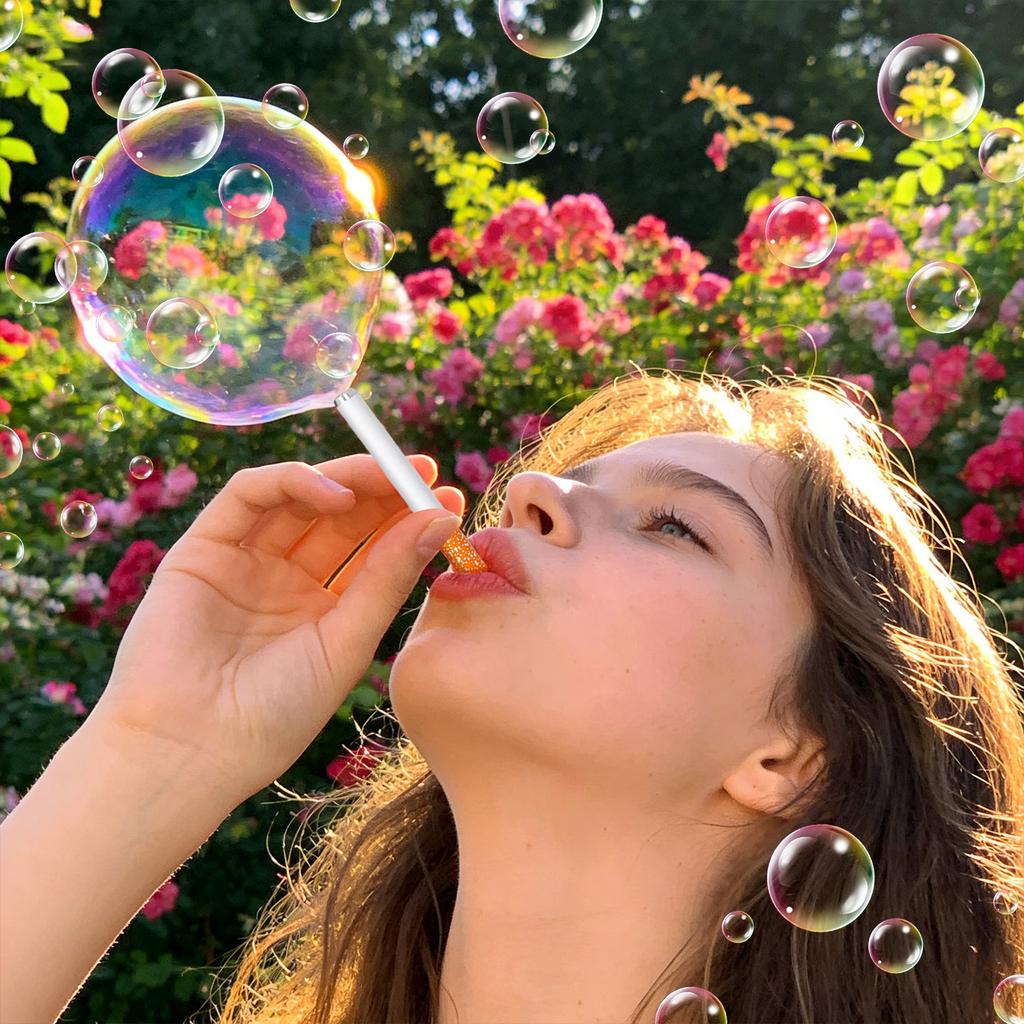 Novelty Bubble Toy Set , Case , , Fun Bubble Blowing Kit With Sticks & Solution | Casual Gag Toy For Daily Leisure, ,30ml, Liquid