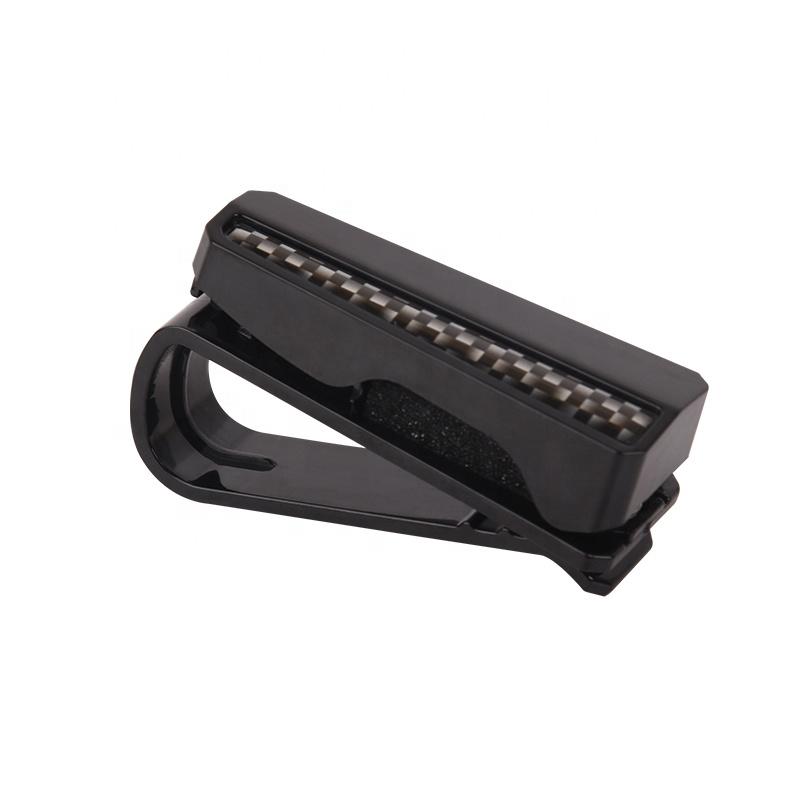 Best Seller Cheap Price Car Auto Sun Visor Sunglass Holder for Car чёрный