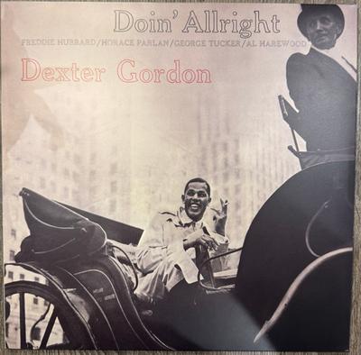 LP Plaat DEXTER GORDON - Doin' Alright BLP4077 Rat Pack Record 2024 Frankrijk Jazz