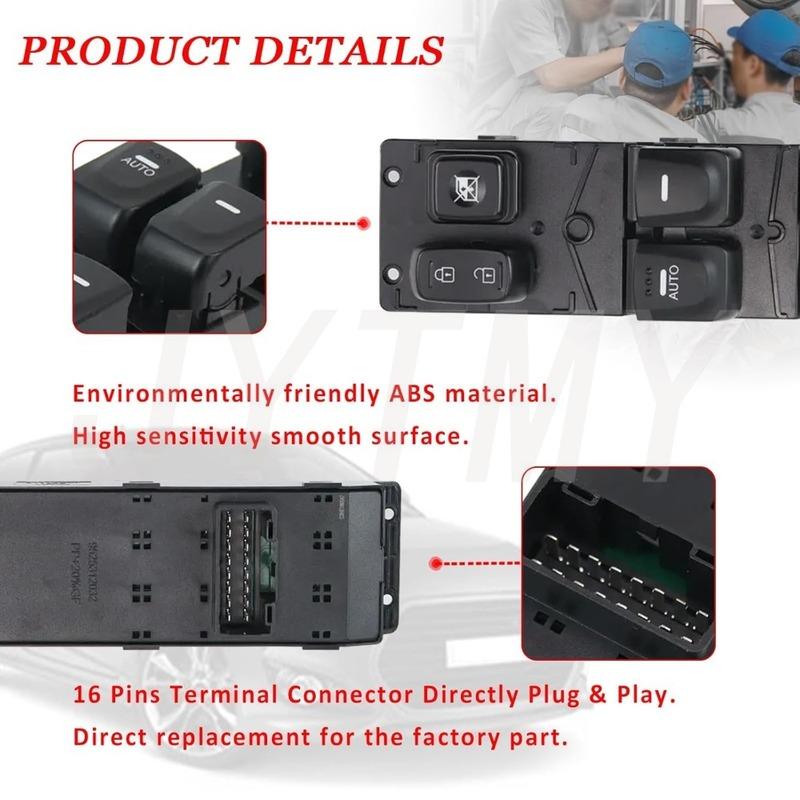 Window Control Switch for Hyundai Veloster 2012 2013 2014 20105 2016 2017 Front Left Power Glass Lifter Button Car Accessories