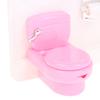 Doll Simulation Bathtub Wash Basin Toilet Matching Model Children Girl Toys