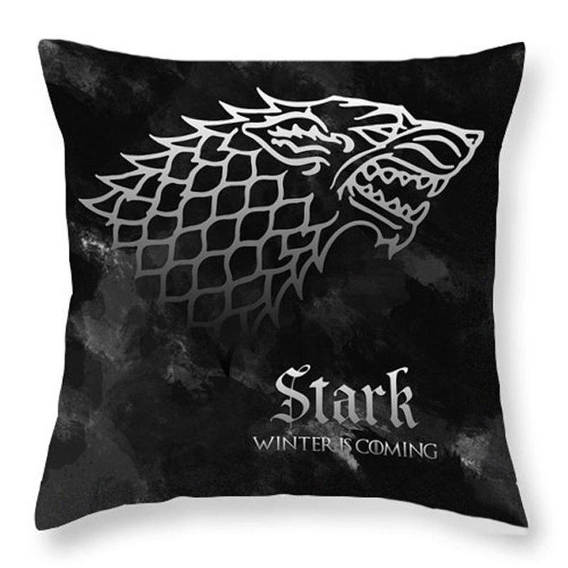 Luxurious Game Of Thrones Fire And Blood Throw Pillow Case For Elegant Home Decor