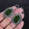 Moldavite Earrings Natural Gemstone Earring 925 Sterling Silver Earring Handmade Earring Moldavite Jewelry Dainty Earrings Anniversary Gifts