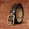 Retro Lady Style Belt for Women, Top Layer Cowhide, Retro Fashion, Versatile Denim Leather Belt