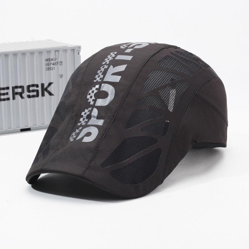 Hat Men'S Summer Cap Breathable Sun Cap Outdoor Sunscreen Shade Baseball Cap Men