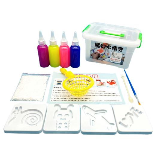 

1 набор новых интересных игрушек из альгината натрия, игрушек-форм, игрушек своими руками для школы