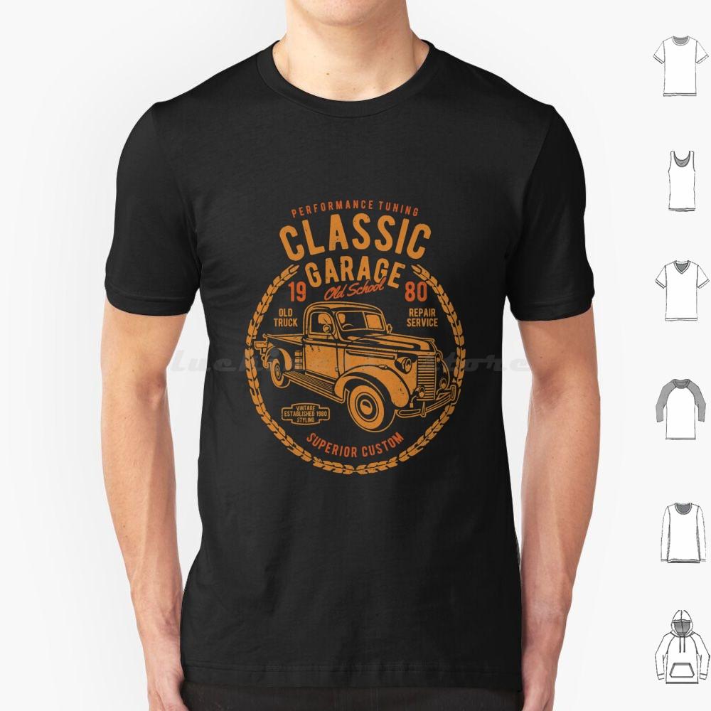 Classic Garage T Shirt Big Size 100 Cotton Classic Garage Highway Man Truck Car Rider Tv Show 1980 Usa American Geek Hero