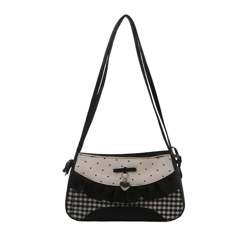 Pu Crossbody Bag For Women With Zipper Closure And Inner Pouch For Daily Use