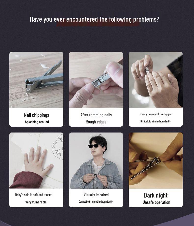 Normanjia Electric Nail Clipper with UV Disinfection for All Ages - Grinder and Manicure Tool