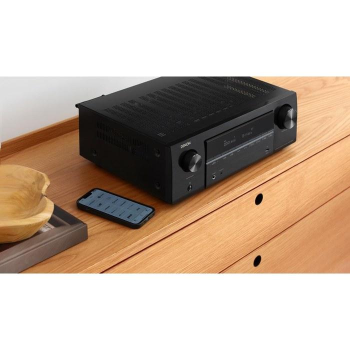 Denon AVR-X1800H AV Surround Receiver 7.2ch 8K Ultra HD, HDR10+, eARC / Black AVR-X1800HK
