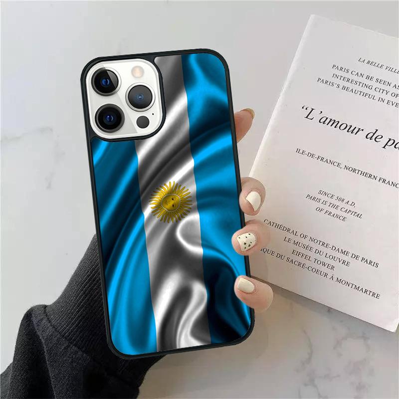 Argentine National Flag Phone Case Cover For iPhone 17 Air 15 13 Pro Max 16 14 Plus 11 12 Apple max