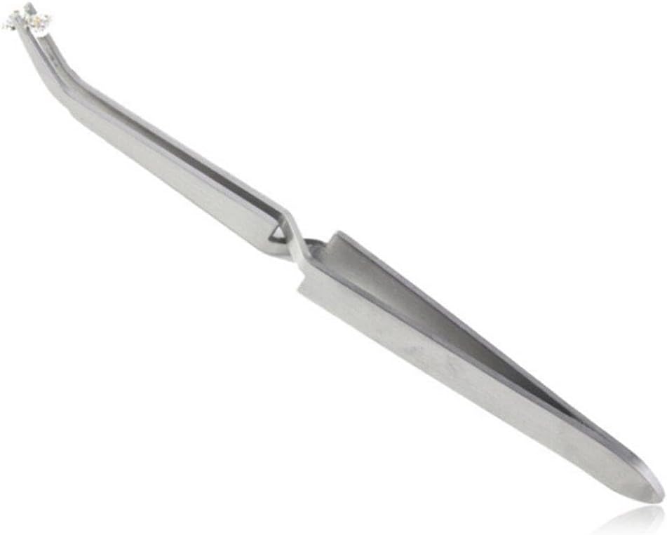 Nail Art Tool Tweezers Stainless Steel Clip Shaping Easy To And Durable For Nail Art Steel Nail