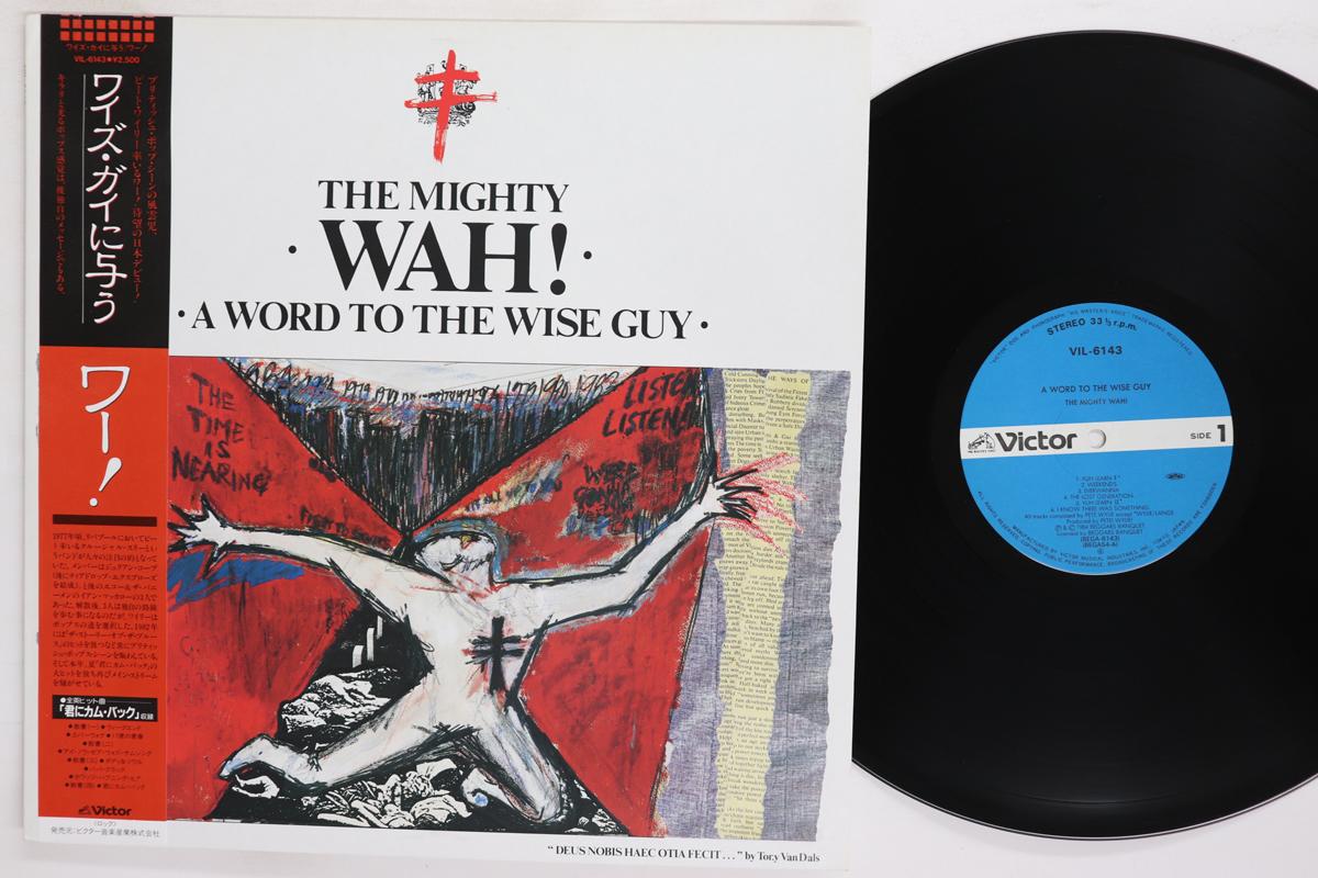 

LP Record MIGHTY WAH A Word To The Wise Guy VIL6143 BEGGARS BANQUET 1984 Japan Obi Rock Used