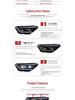 LED Projector Headlights with Turn Signals for 2019-2025 VW New Sagitar