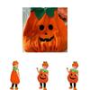 Vibrant Orange Pumpkin Fancy Dress For Children Halloween Celebration Events