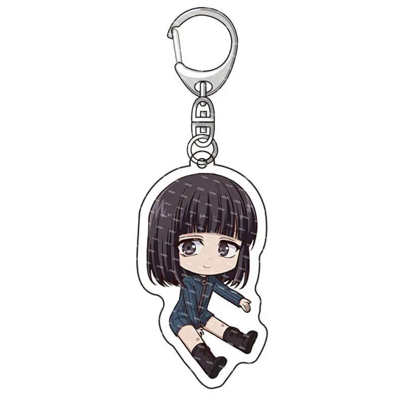 

Anime Call of The Night Keychain Cosplay Nanakusa Nazuna Yamori Ko Kikyo Seri Hirata Nico Cute Figures Acrylic Keyring Bag Charm