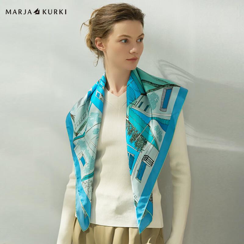 

MARJA KURKI Mulberry Silk Square Scarf