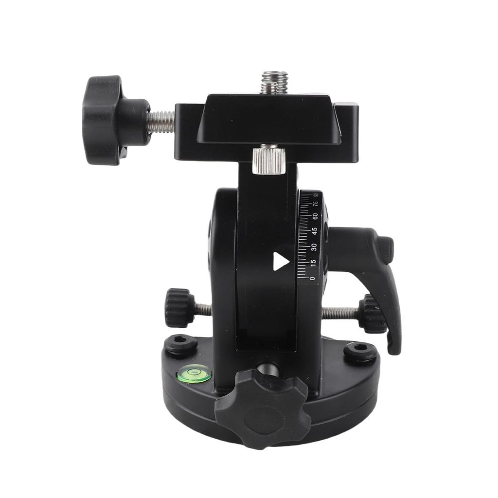 TOPINCN Telescope Latitude Adjustment Lightweight Aluminum Equatorial Mount Compatible Base for Astronomical Observation and Starry Sky Degree Dual