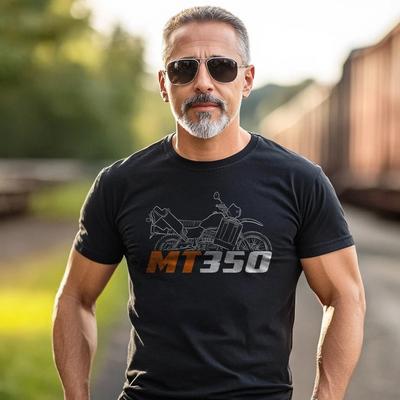 Mt350e Mt500 19932000 Motorcycle TShirt Daily Cycling Can Wear Cotton TShirts For Both Unisex And Unisex