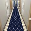 America European Long Corridor Carpet Luxury Decoration Hallway Rug Non-slip Easy Cleaning Floor Mat Stairway Runners Carpets