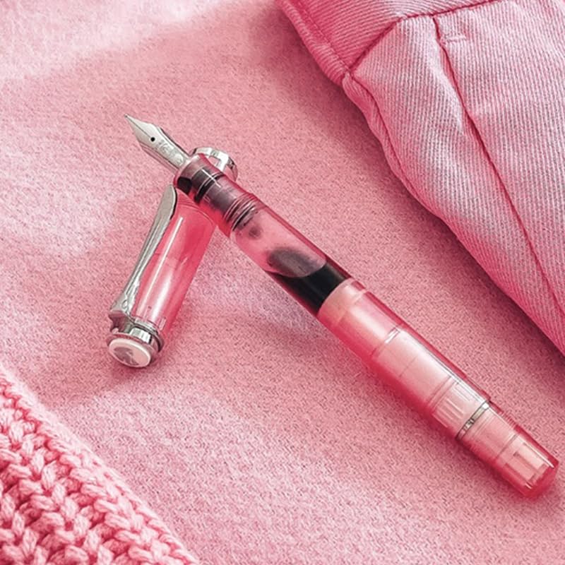 Plnicí pero Pelikan B Classic Rose Quartz M205 dámské růžové, speciálně vyrobené luxusní psací potřeby