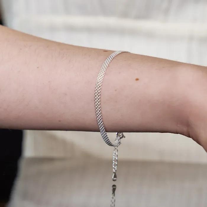 AT018 SHINE MESH CHAIN BRACELET